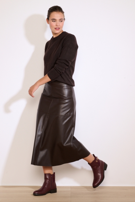 LolaLiza bruine dames rok | Model