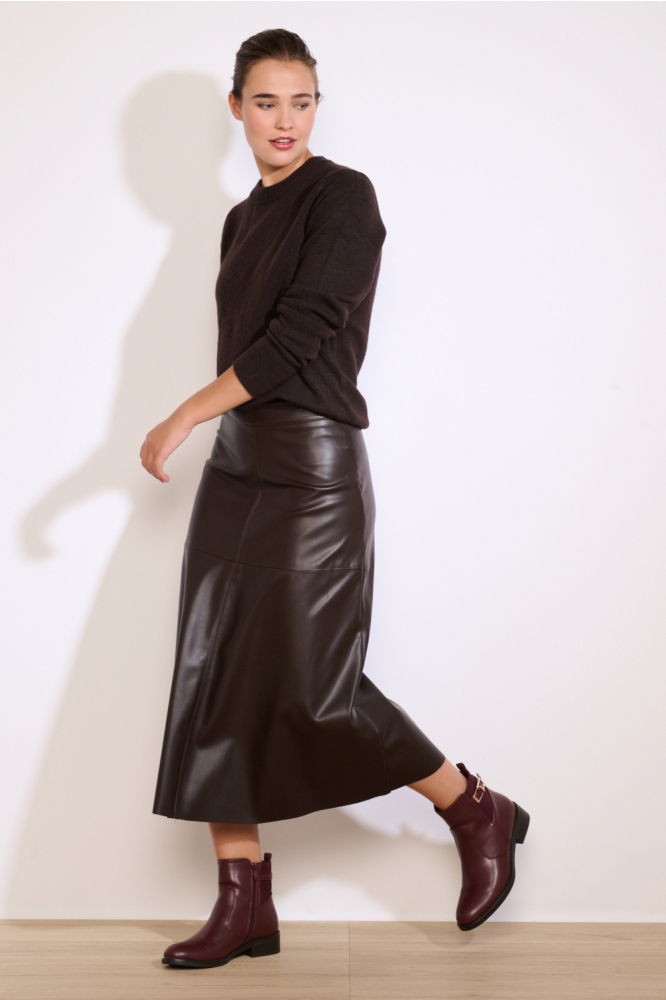 LolaLiza bruine dames rok | Model