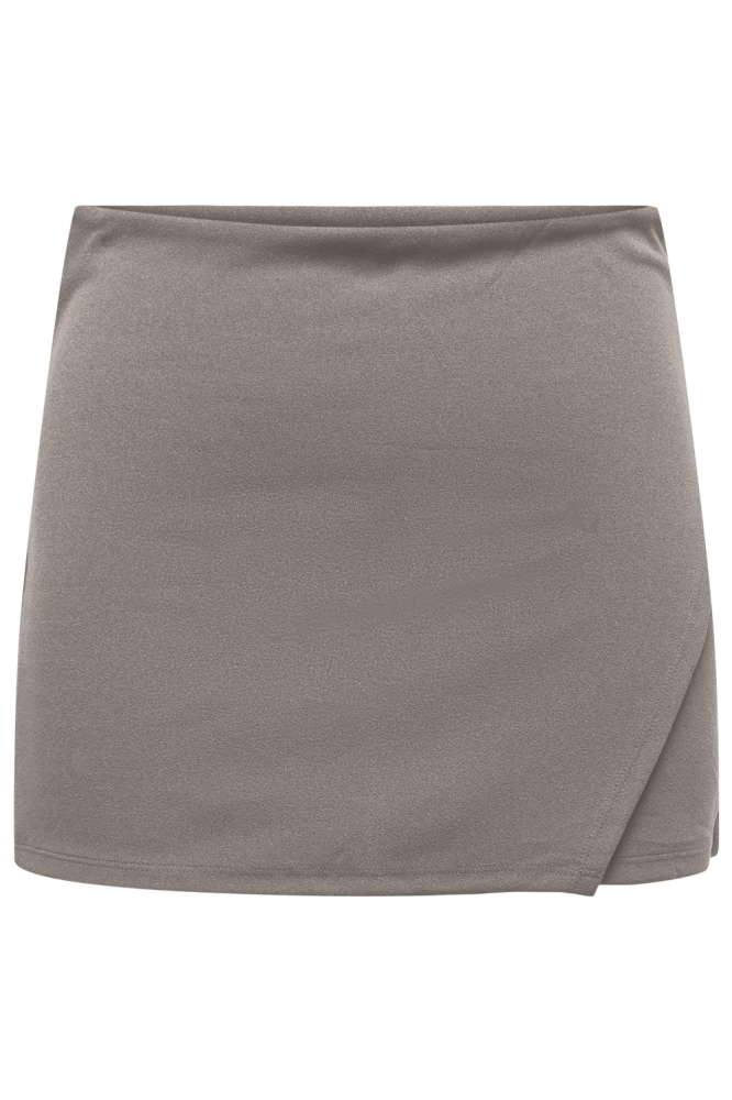 Jacqueline de Yong taupe dames korte broek | Vooraanzicht