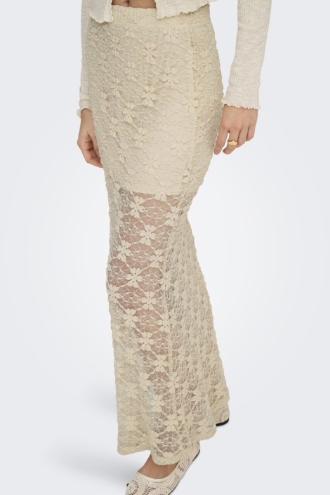 Only beige dames rok | 