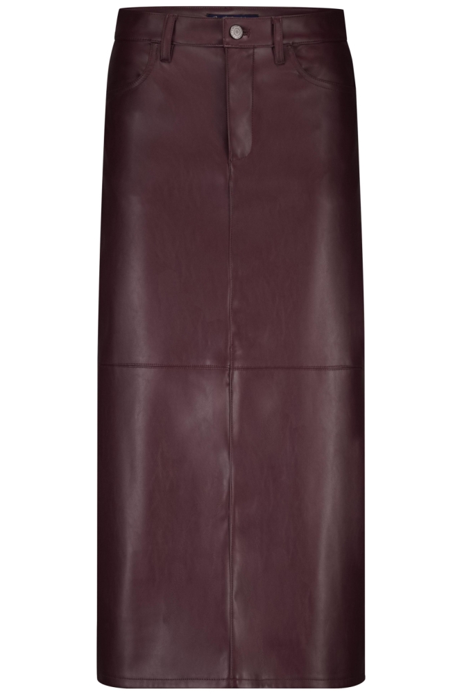 Red Button paarse dames rok | Vooraanzicht