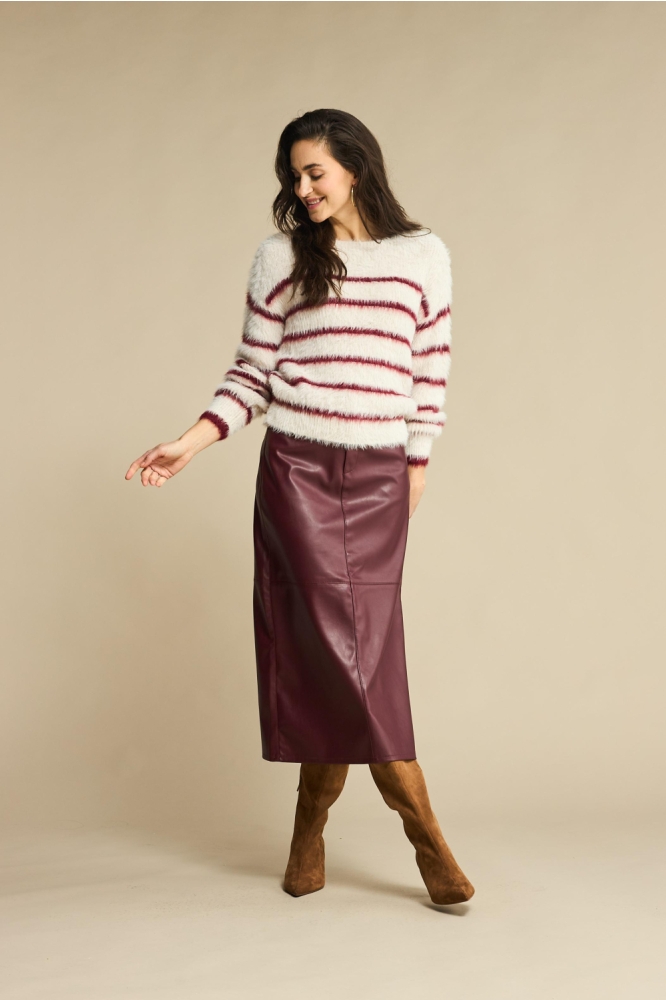 Red Button paarse dames rok | Model