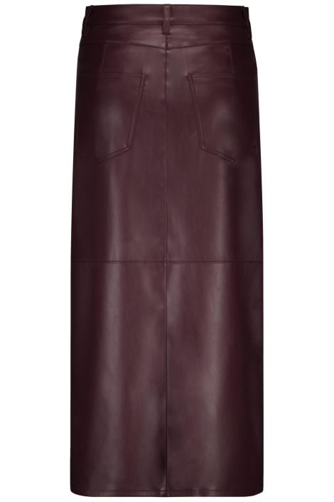 Red Button paarse dames rok | Achteraanzicht