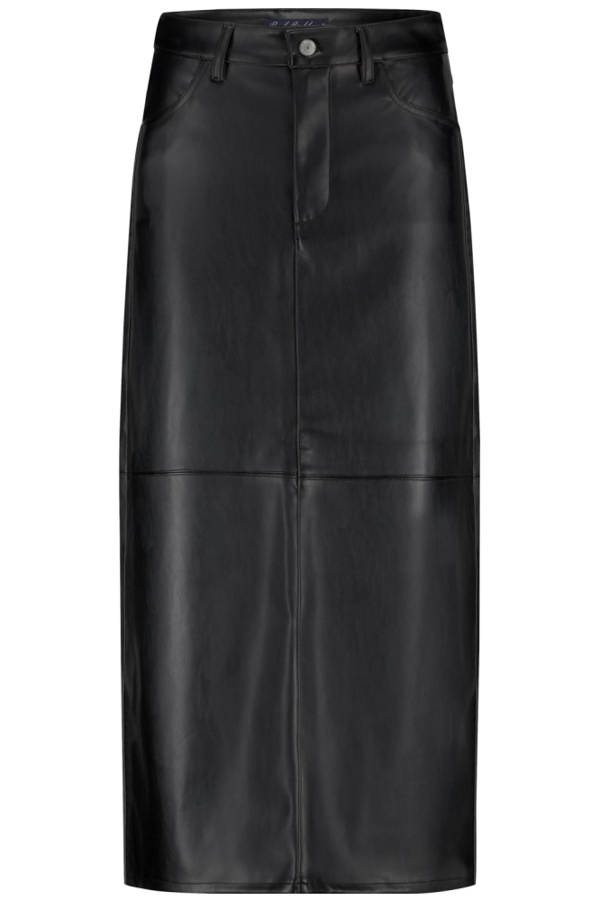 Red Button zwarte dames rok | Vooraanzicht