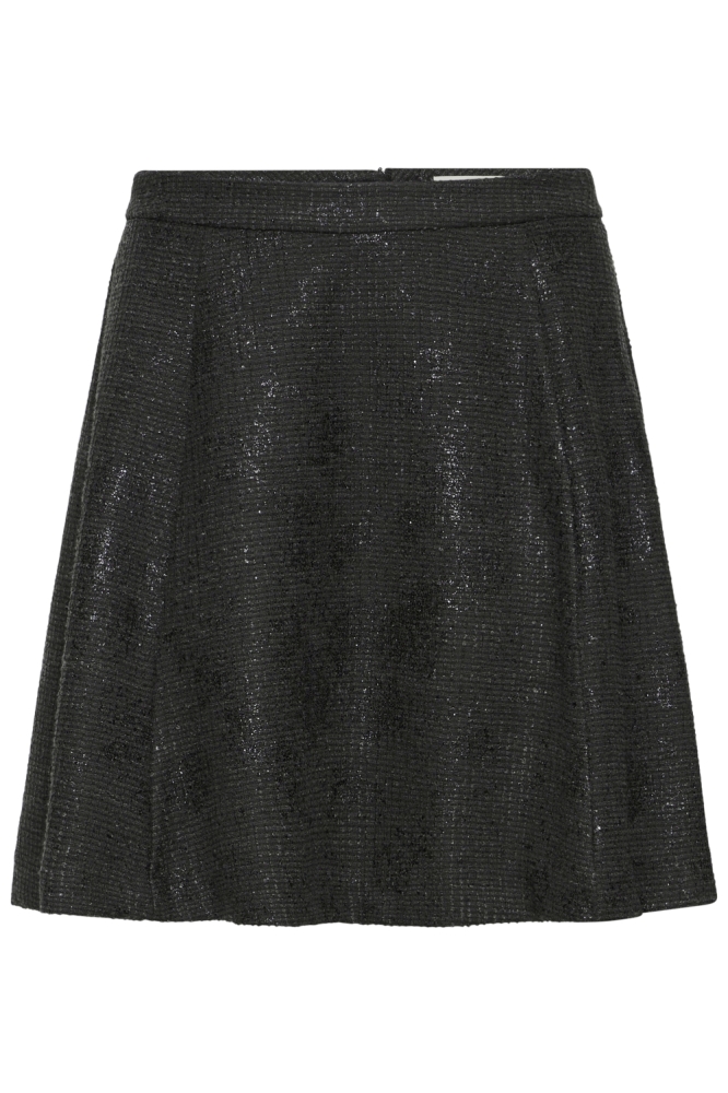 Ichi zwarte dames rok | Vooraanzicht