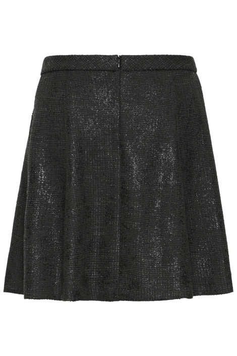 Ichi zwarte dames rok | Achteraanzicht