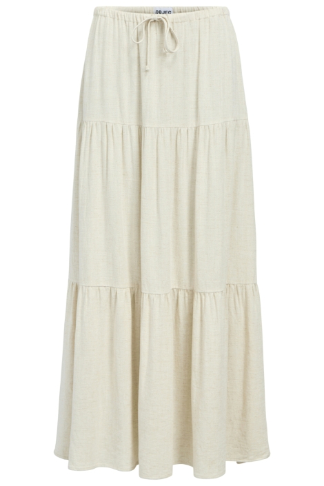 Object beige dames rok | Vooraanzicht