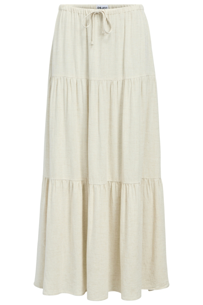 Object beige dames rok | Vooraanzicht