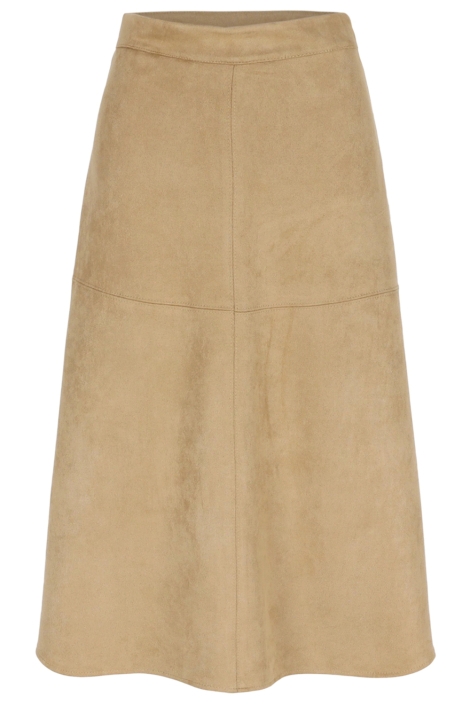 LolaLiza beige dames rok | Vooraanzicht