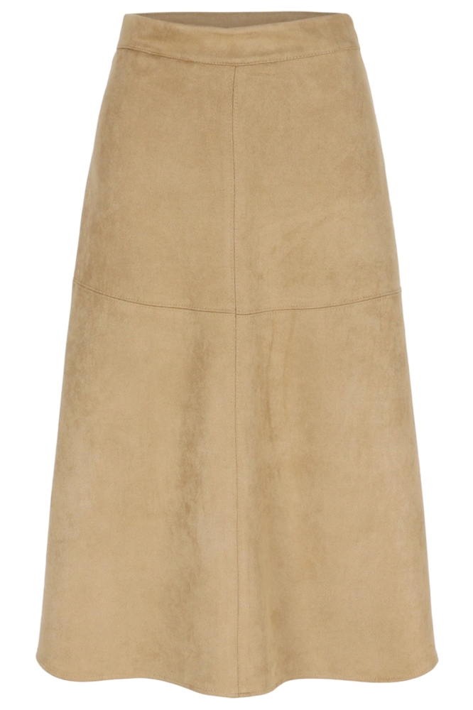 LolaLiza beige dames rok | Vooraanzicht