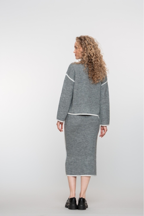 Geisha grijze dames rok | Model