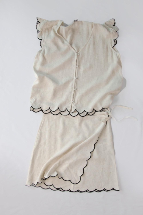 Object beige dames rok | Unique Selling Point