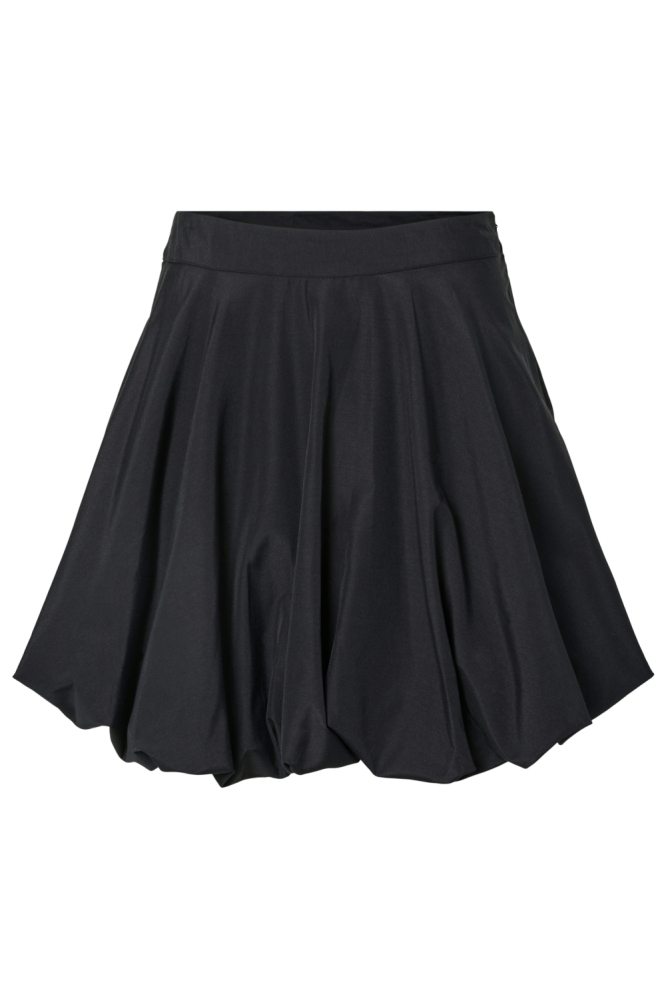 Pieces zwarte dames rok | Vooraanzicht