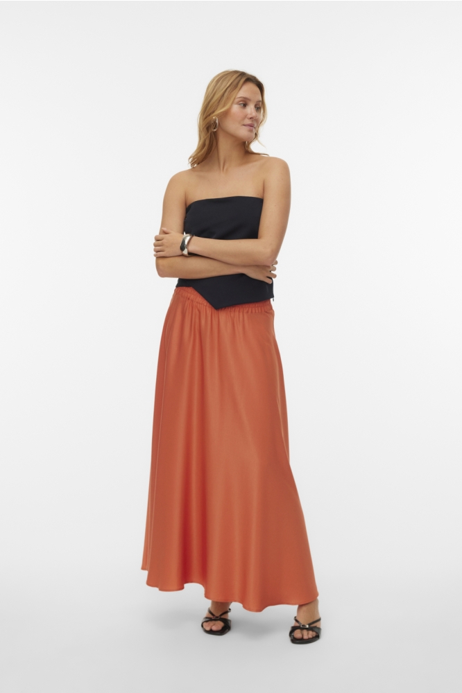 Vero Moda oranje dames rok | 