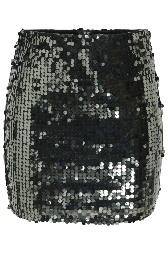 Jacqueline de Yong grijze dames rok | Vooraanzicht