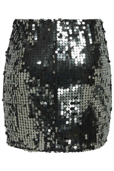 Jacqueline de Yong grijze dames rok | Achteraanzicht