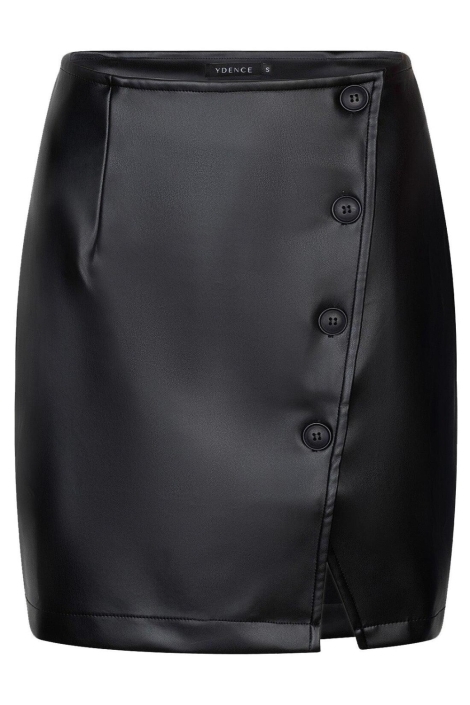 Ydence zwarte dames rok | Vooraanzicht