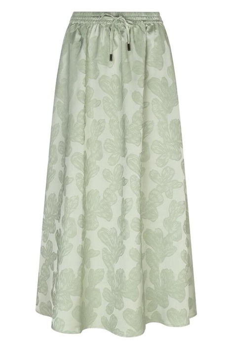 EsQualo groene dames rok | Vooraanzicht
