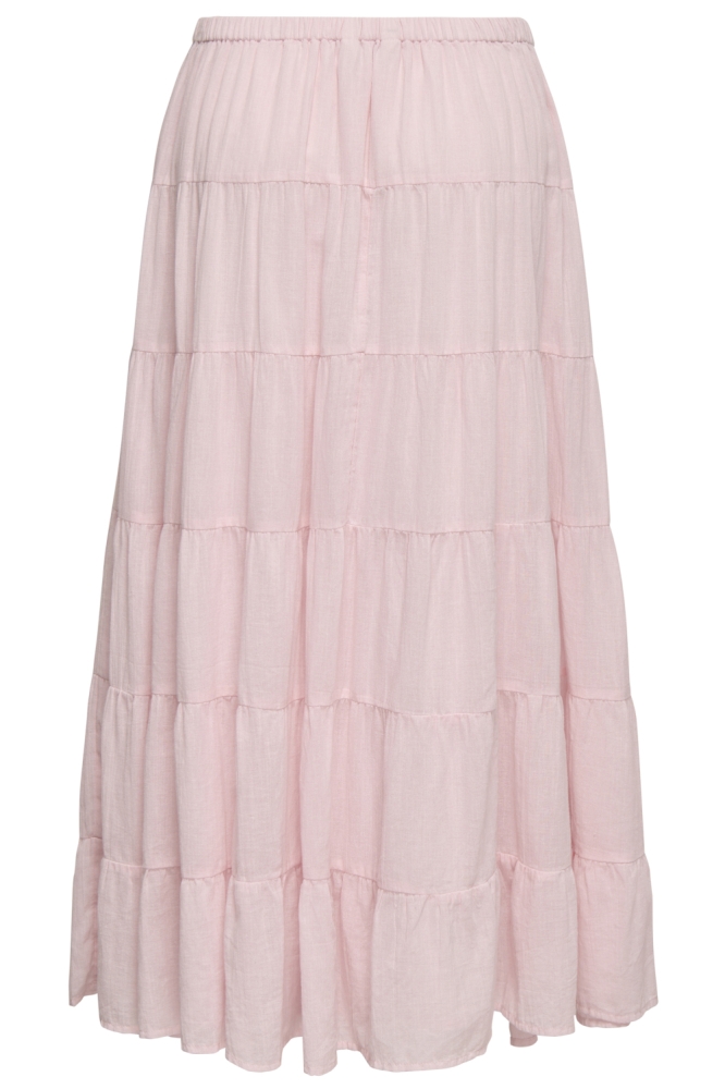 Only roze dames rok | Achteraanzicht