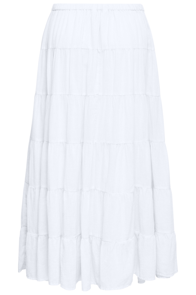 Only witte dames rok | Achteraanzicht