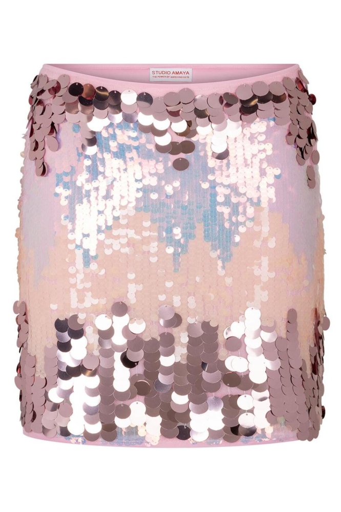 Studio Amaya roze dames rok | Vooraanzicht