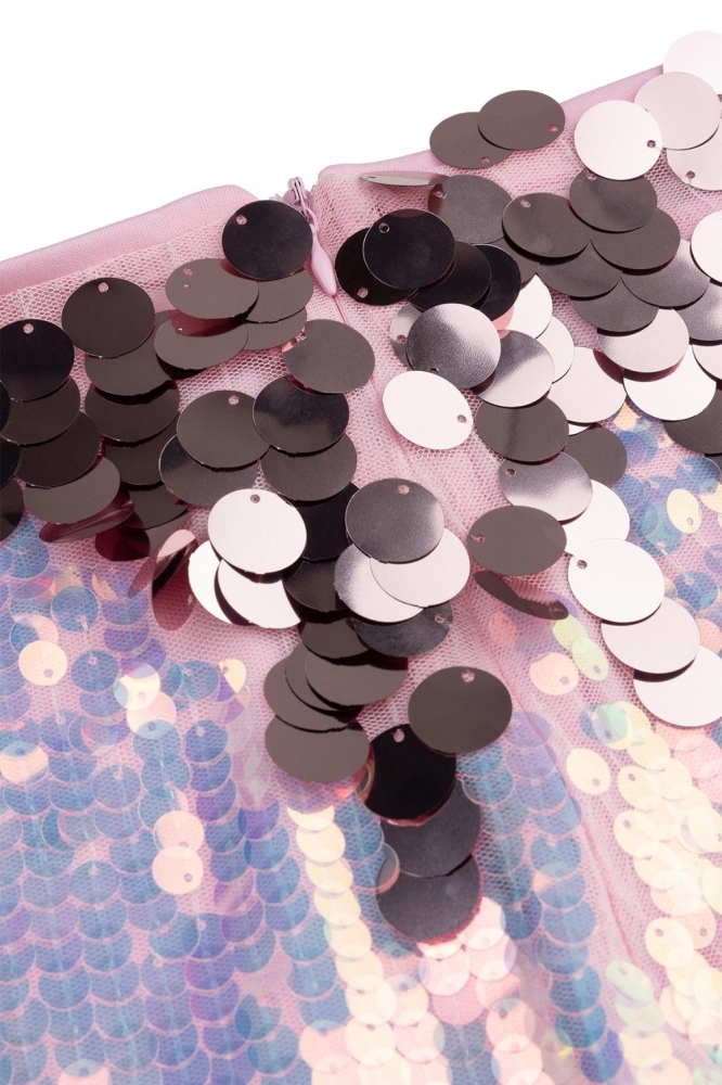 Studio Amaya roze dames rok | Kleurstaal