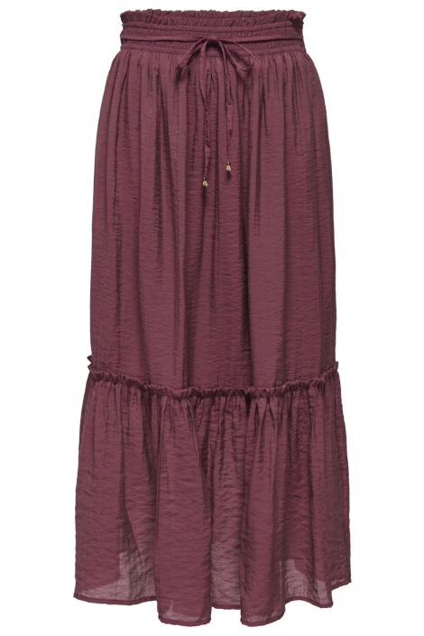 Jacqueline de Yong bordeaux dames rok | Vooraanzicht