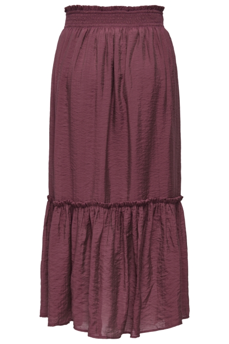 Jacqueline de Yong bordeaux dames rok | Achteraanzicht