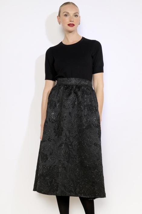 LolaLiza zwarte dames rok | Model