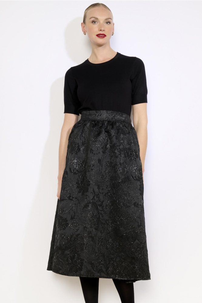 LolaLiza zwarte dames rok | Model