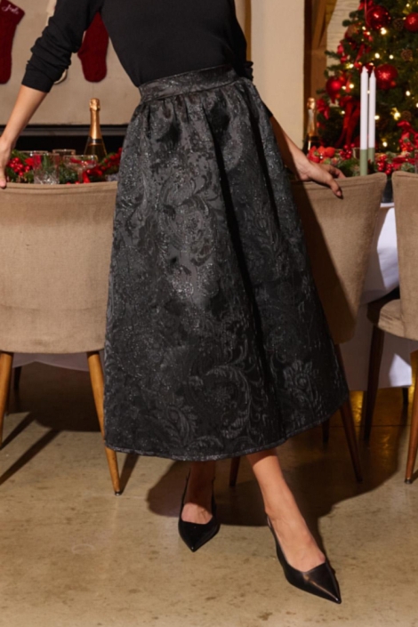 LolaLiza zwarte dames rok | Sfeerbeeld, In situatie