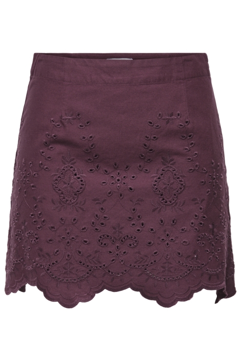 Only bordeaux dames rok |