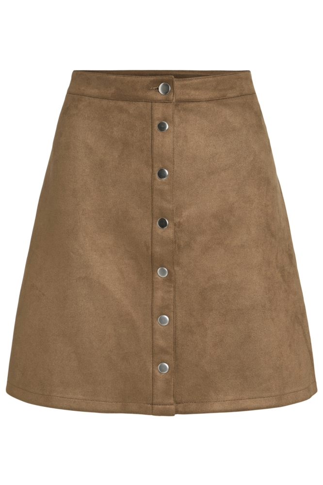 Vila camel dames rok | Vooraanzicht