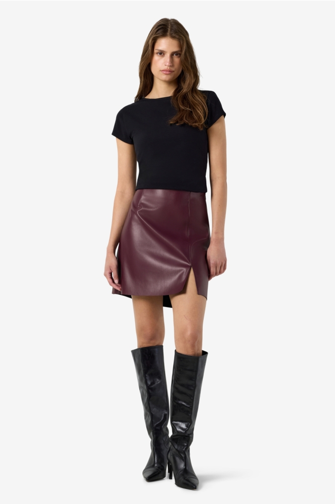 Noisy may bordeaux dames rok | Model