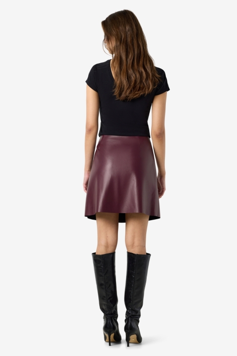 Noisy may bordeaux dames rok | Model
