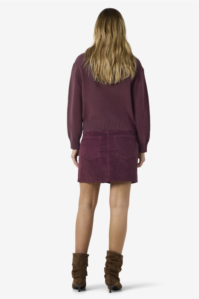 Noisy may bordeaux dames rok | Model
