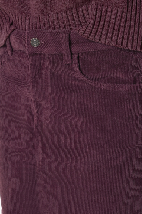 Noisy may bordeaux dames rok | Kleurstaal