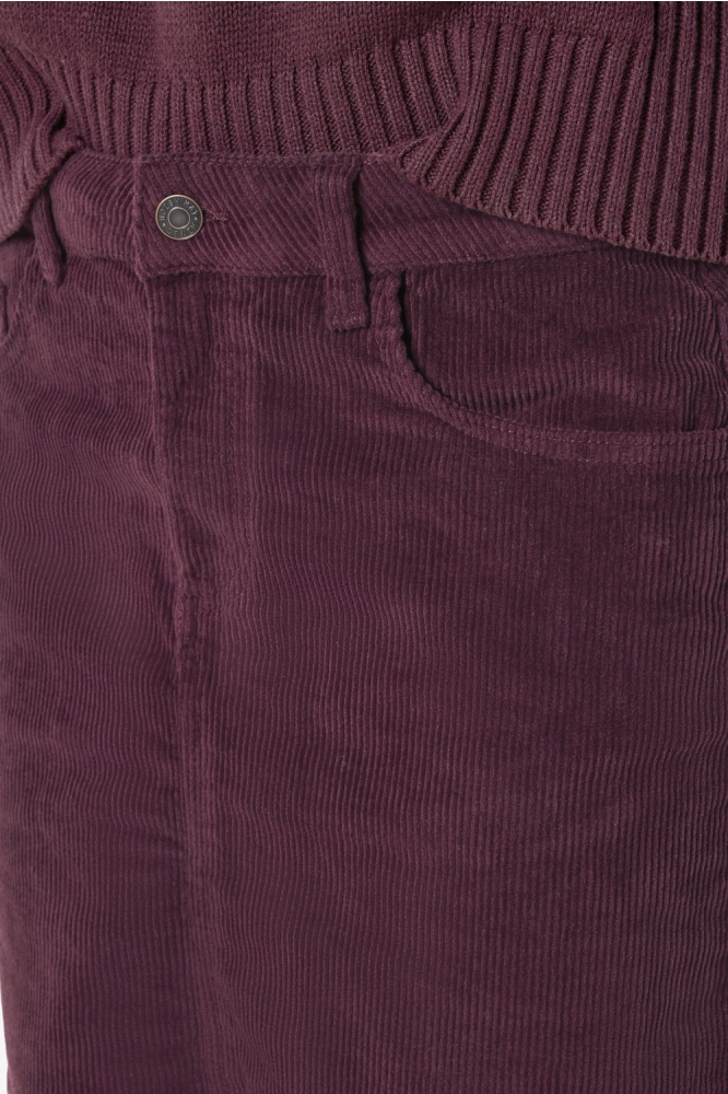 Noisy may bordeaux dames rok | Kleurstaal