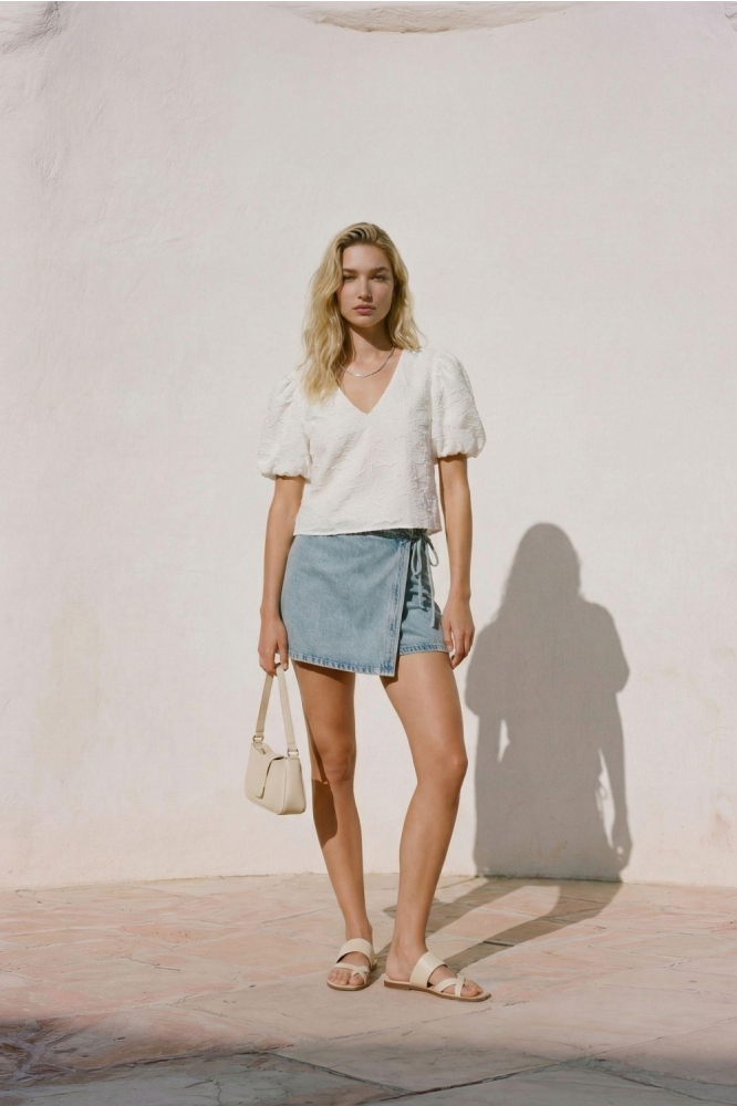 Vero Moda blauwe dames rok | 