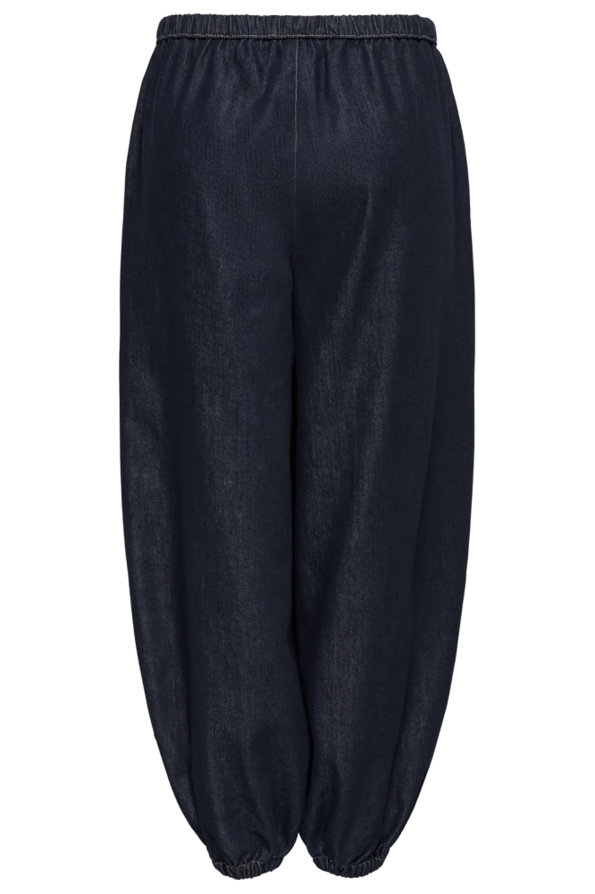 Jacqueline de Yong blauwe dames broek | Achteraanzicht