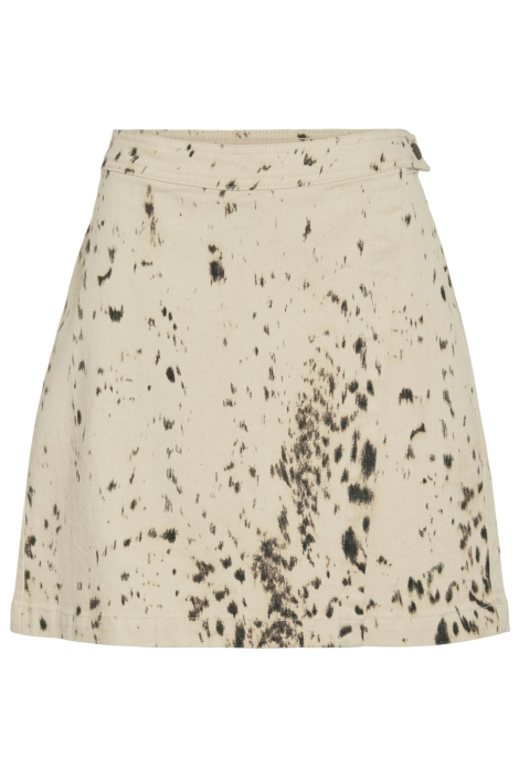 Vila beige dames rok | Vooraanzicht