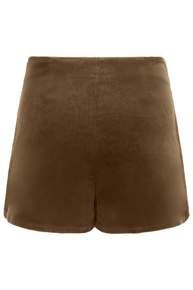 Only camel dames korte broek | Achteraanzicht