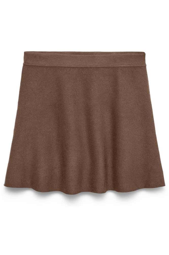 Vero Moda bruine dames rok | Vooraanzicht