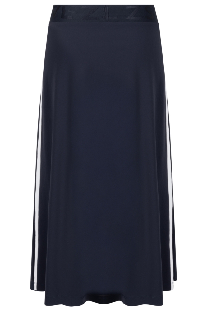 Zoso blauwe dames rok | Achteraanzicht