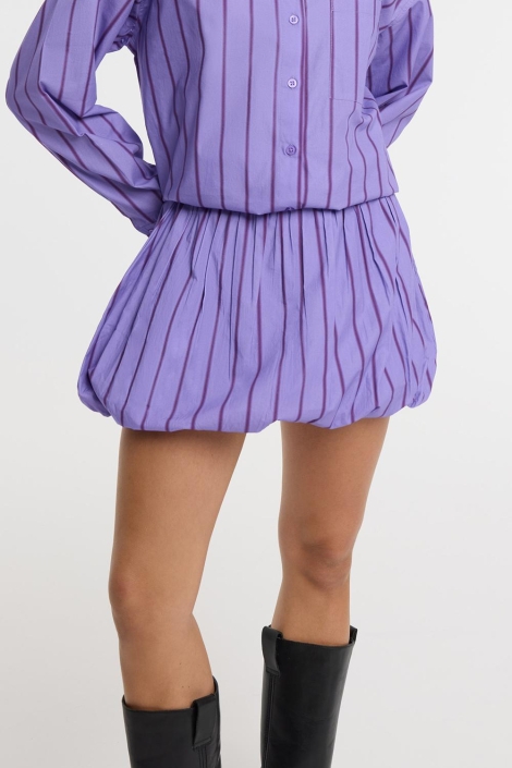 Refined Department paarse dames rok | Model vooraanzicht