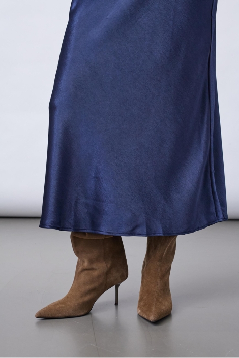 SisterS point blauwe dames rok | Close up