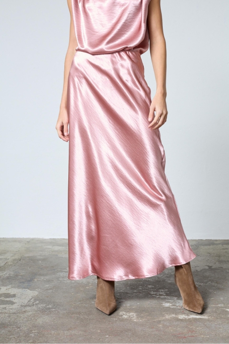 SisterS point roze dames rok | Model vooraanzicht