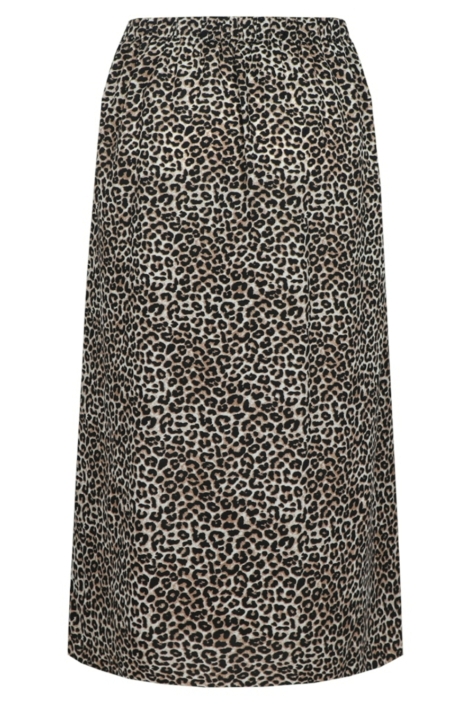 Fluresk zwarte dames rok | Achteraanzicht