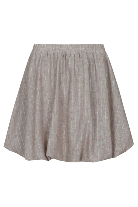 Fluresk bruine dames rok | Vooraanzicht