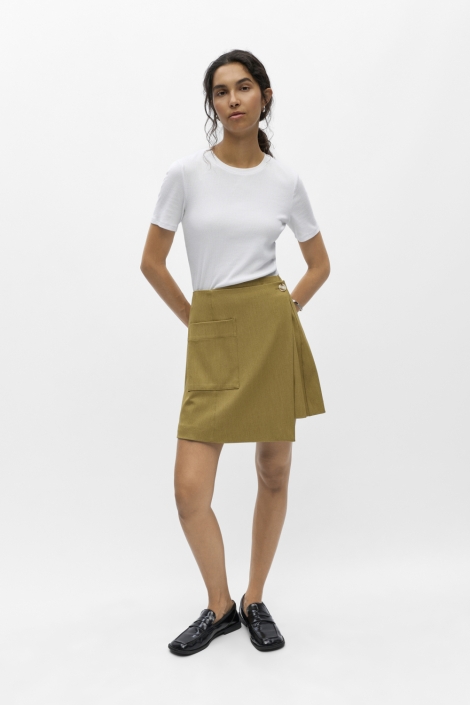 Object groene dames rok | Model